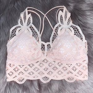Light pink bralette